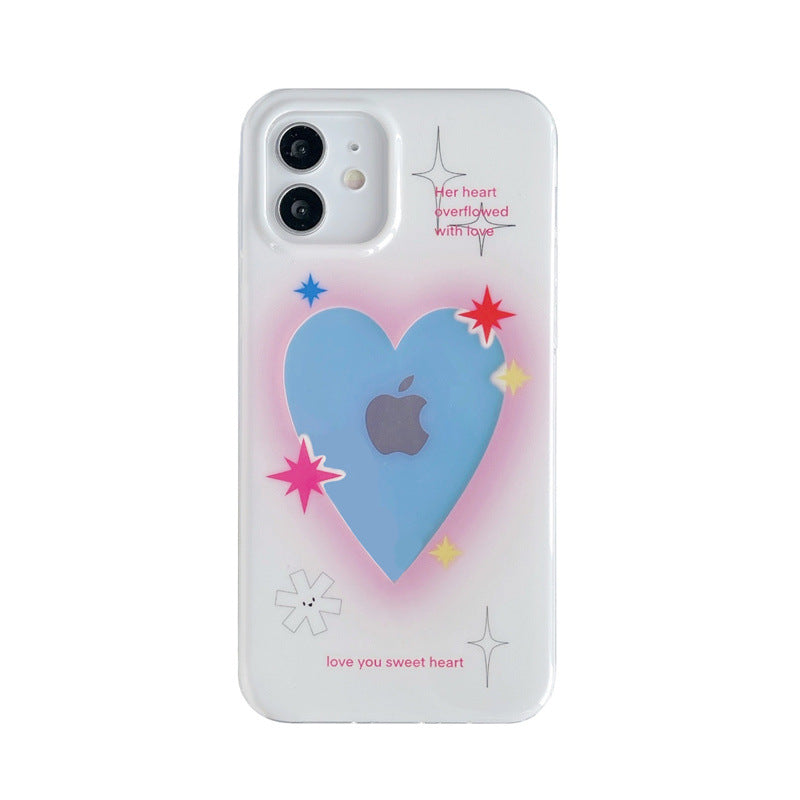 Heart Design Laser Phone Sleeve