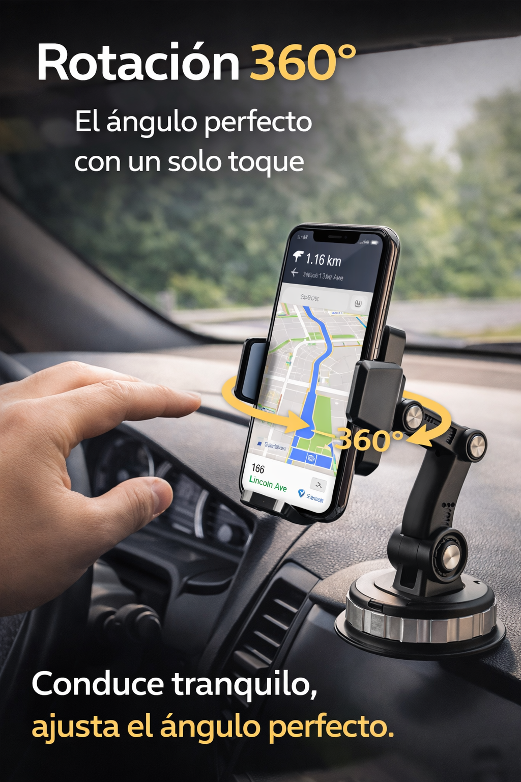 SOPORTE PARA SMARTPHONE AUTOGRIP PRO 360°