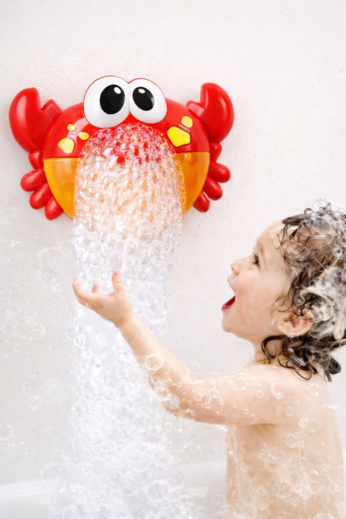 CANGREJO DE BURBUJAS PARA EL BAÑO
